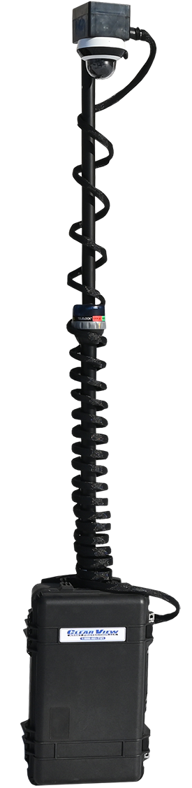 Stand Alone Off Grid Camera Tower System Portable